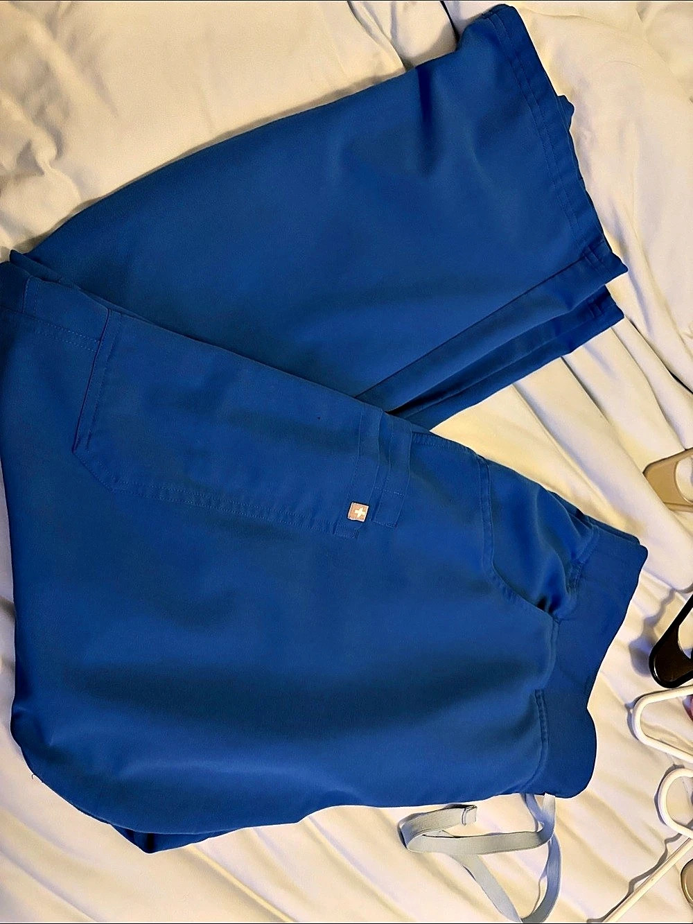 FIGS wide leg Scrub Pant Blue Pants
